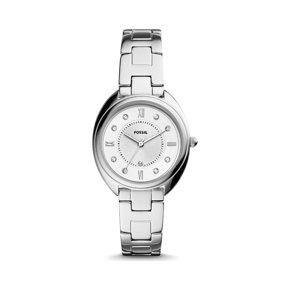 Fossil Analog Women's Watch Stainless Steel Metal Bracelet - ES5069