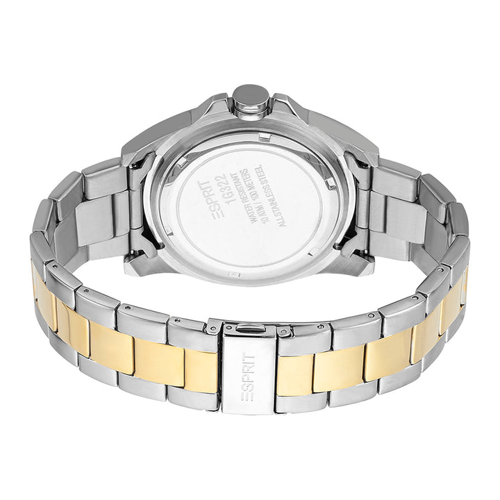 Esprit Men's Rob Fashion Quartz Two Tone Silver and Gold Watch