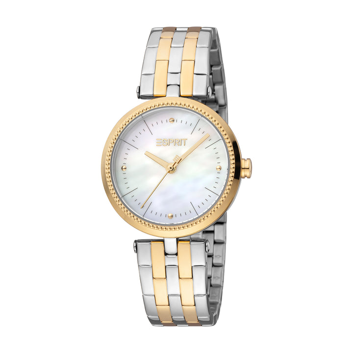 Esprit Women's Nova Fashion Quartz Two Tone Silver and Gold Watch