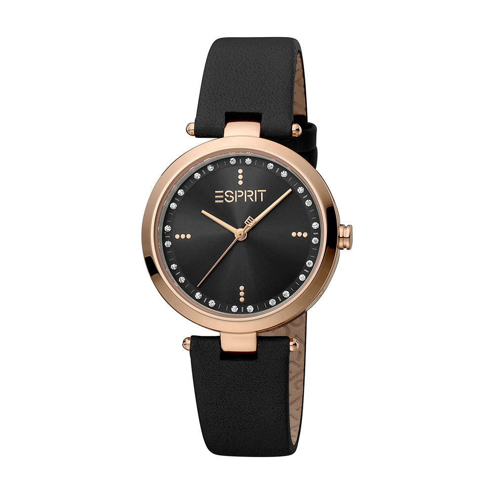 Esprit Women's Mila Fashion Quartz Black Watch