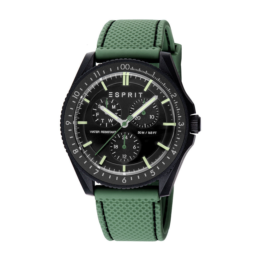 Esprit Unisex Fashion Eco Ceramic Quartz Green Watch The Watch House