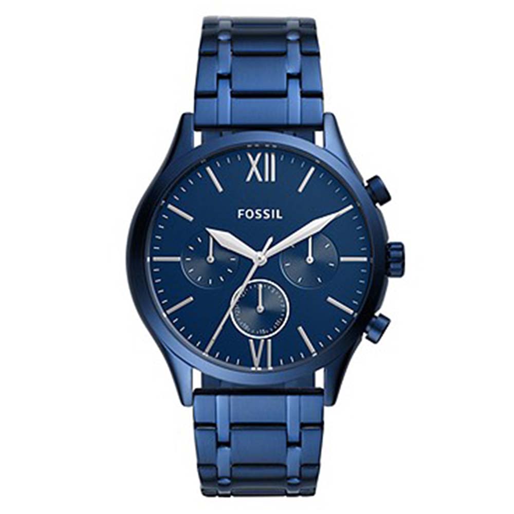 Fossil Analog Men's Watch Stainless Steel Metal Bracelet - BQ2403