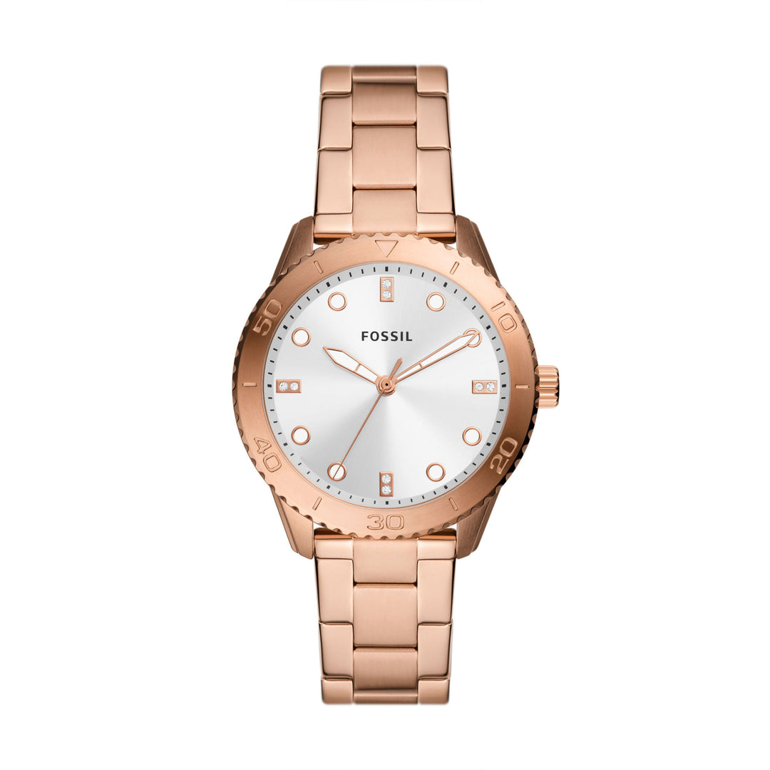 Fossil Dayle Women's Three-Hand Two-Tone Stainless Steel Watch - BQ3886