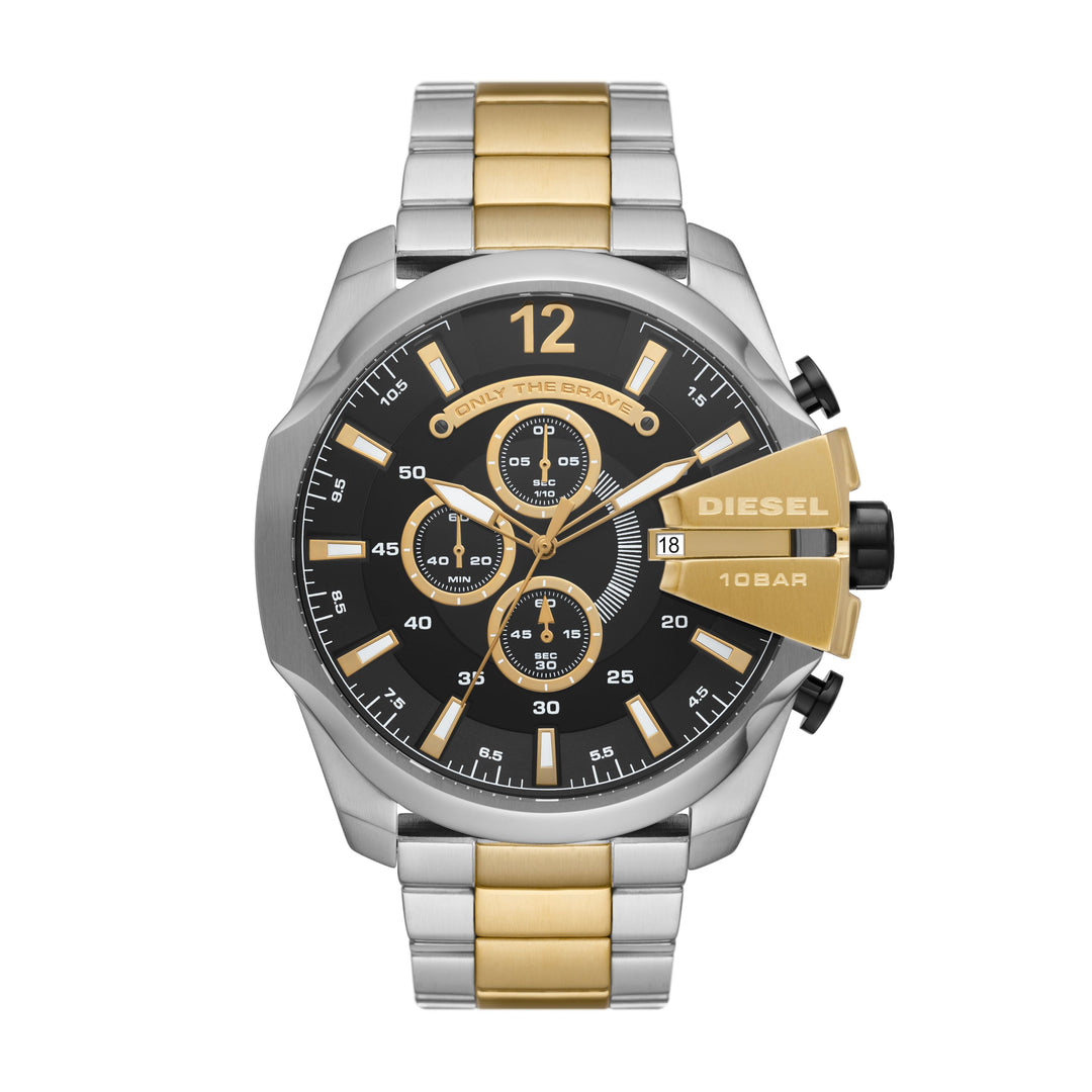 DIESEL ANALOG WATCH 0 JWL SS METAL BRCLT