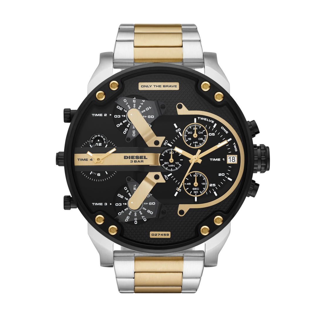 DIESEL ANALOG WATCH 0 JWL SS METAL BRCLT