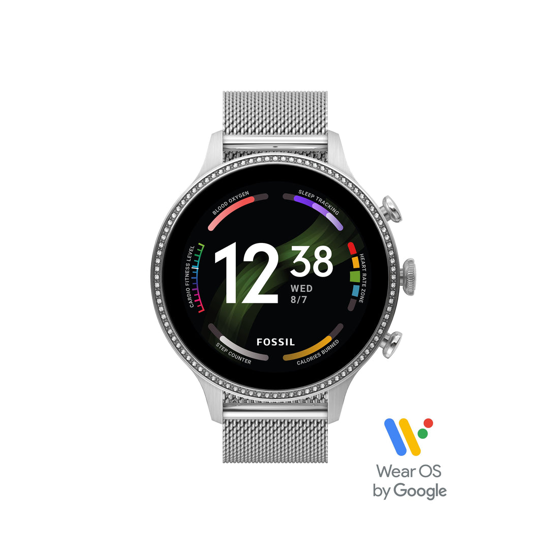FOSSIL GEN 6 SMARTWATCH STAINLESS STEEL MESH