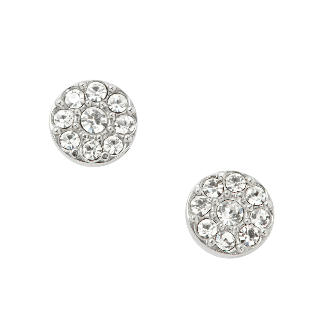 Fossil Earring Pave Disk Ext - JF00828040