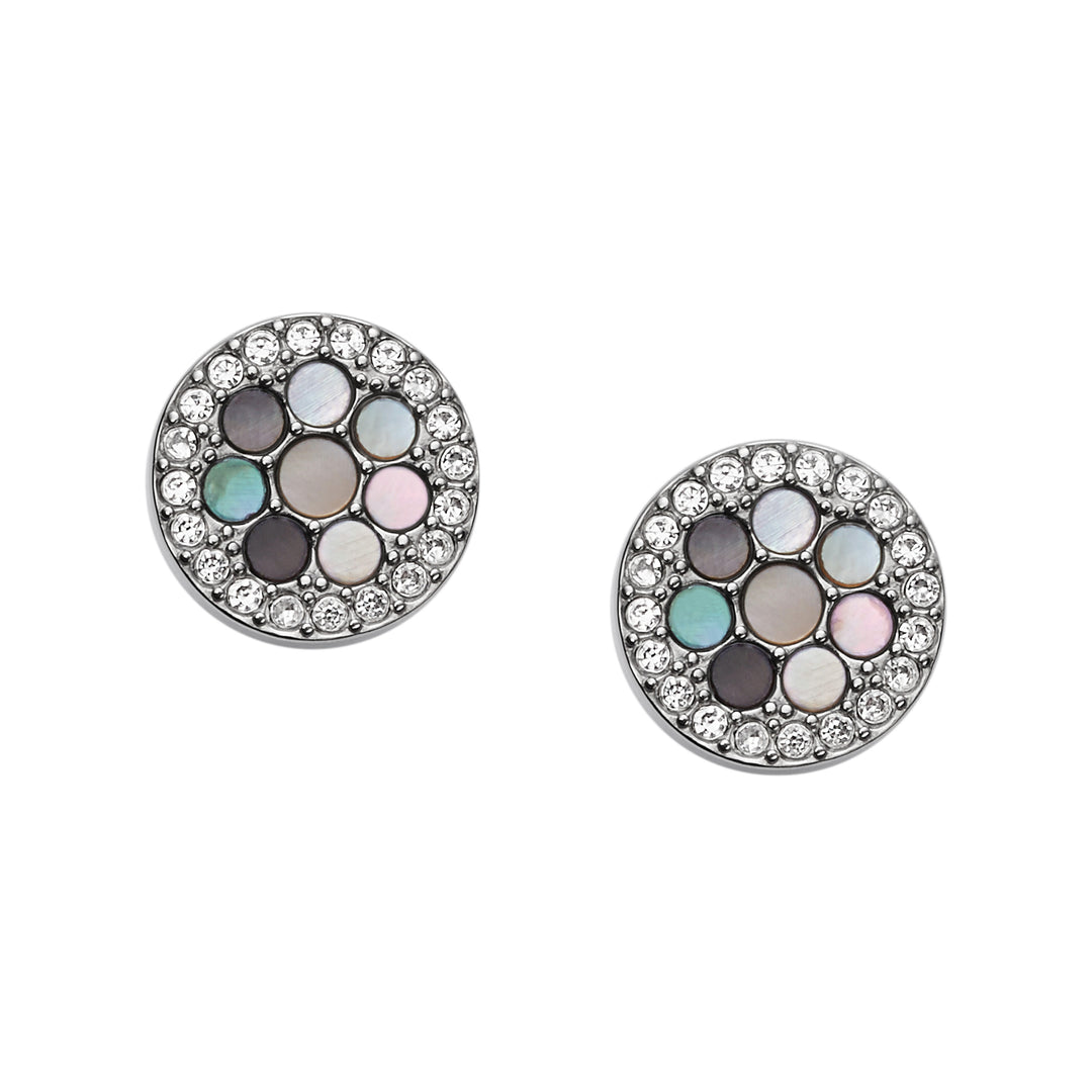 Fossil Earring Mother of Pearl Women's Watchmaker - JF02310040
