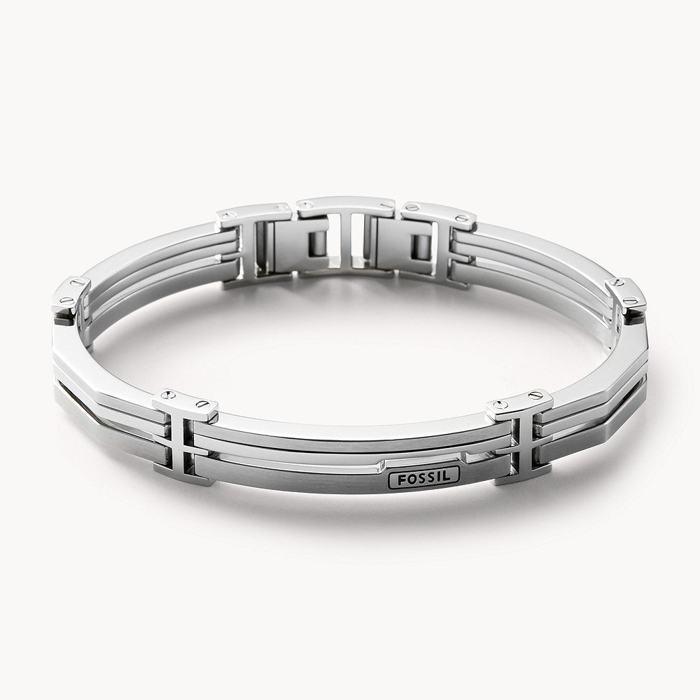 Fossil Men's Dress Stainless Steel Bangle Bracelet - JF84883040