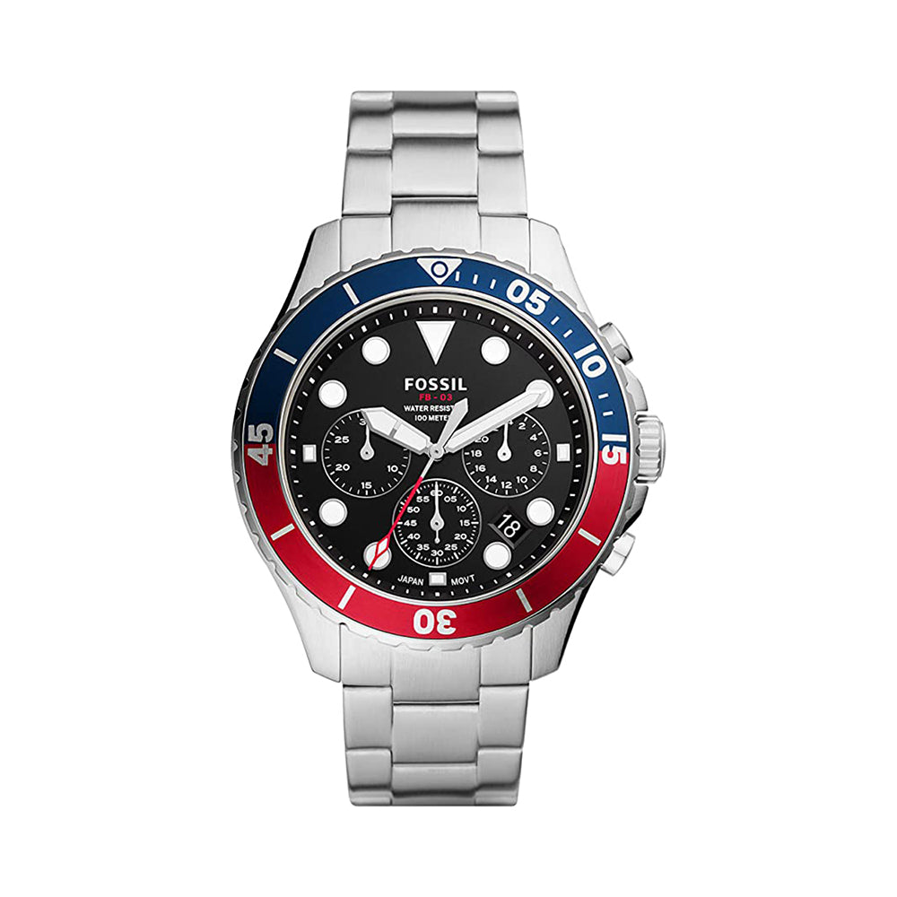 Fossil Analog Men's Watch Stainless Steel Metal Bracelet - FS5767