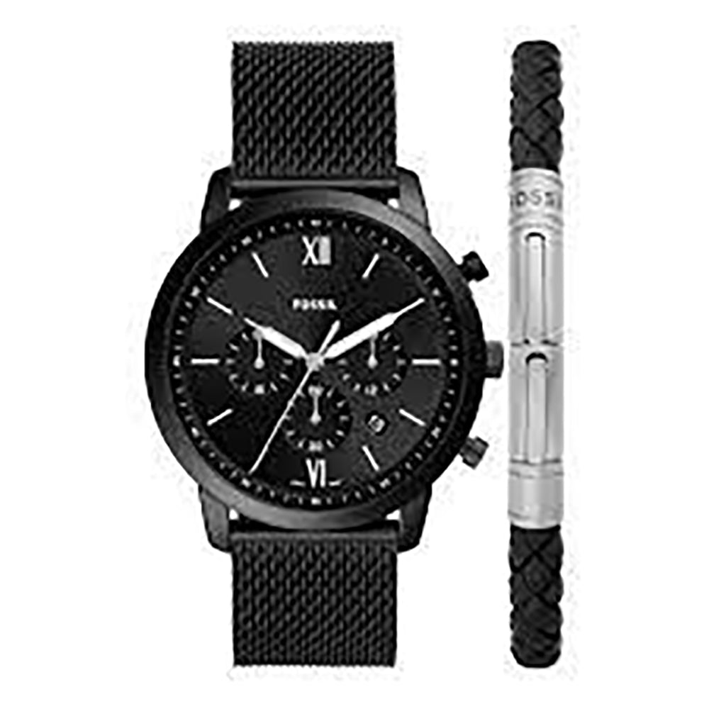 Fossil Set Men's Watch And Bracelet - FS5786SET