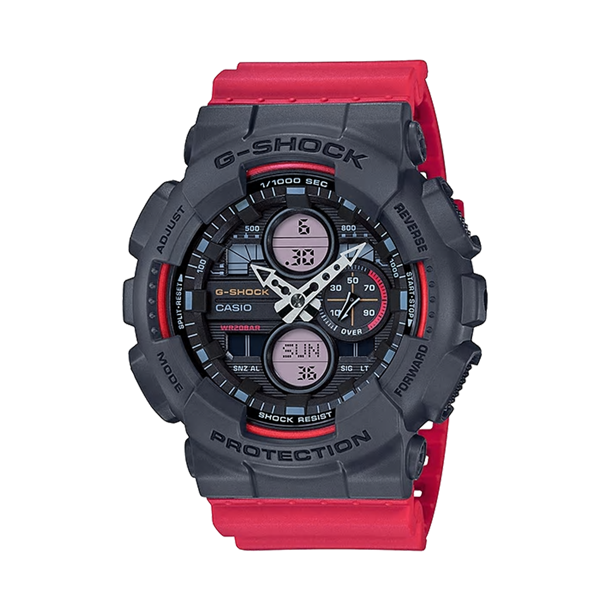 Casio g shock ga 140 best sale