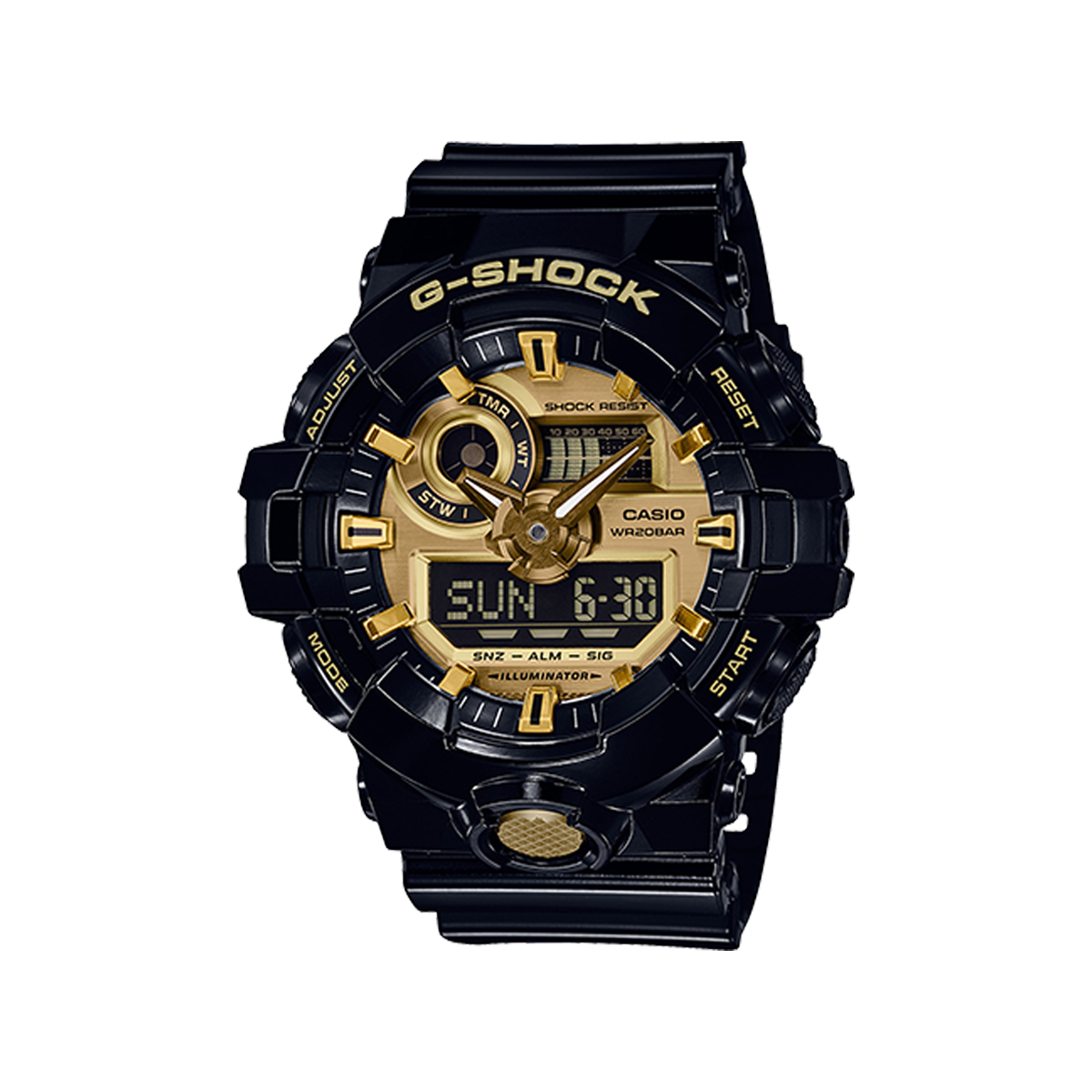 Casio g shock ga 710 gb sales