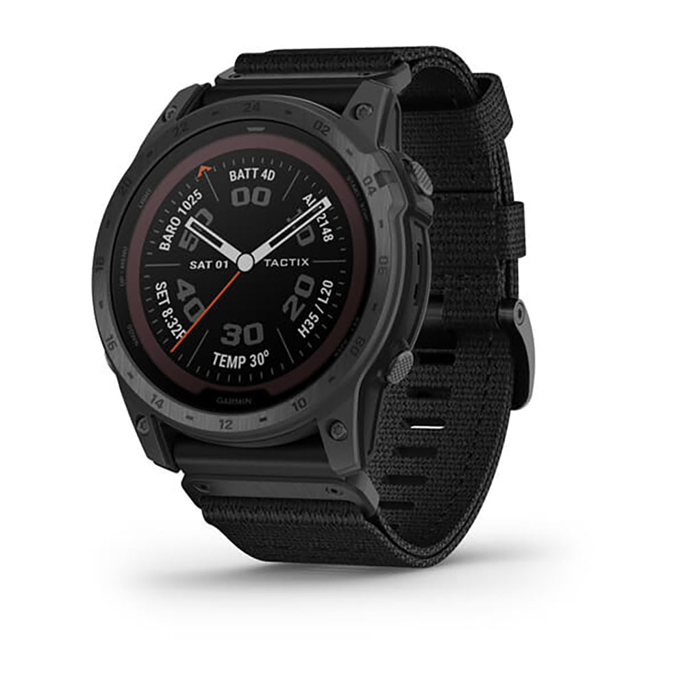 Garmin Tactix Pro Solar Gps Black L Silicone Band Full Display