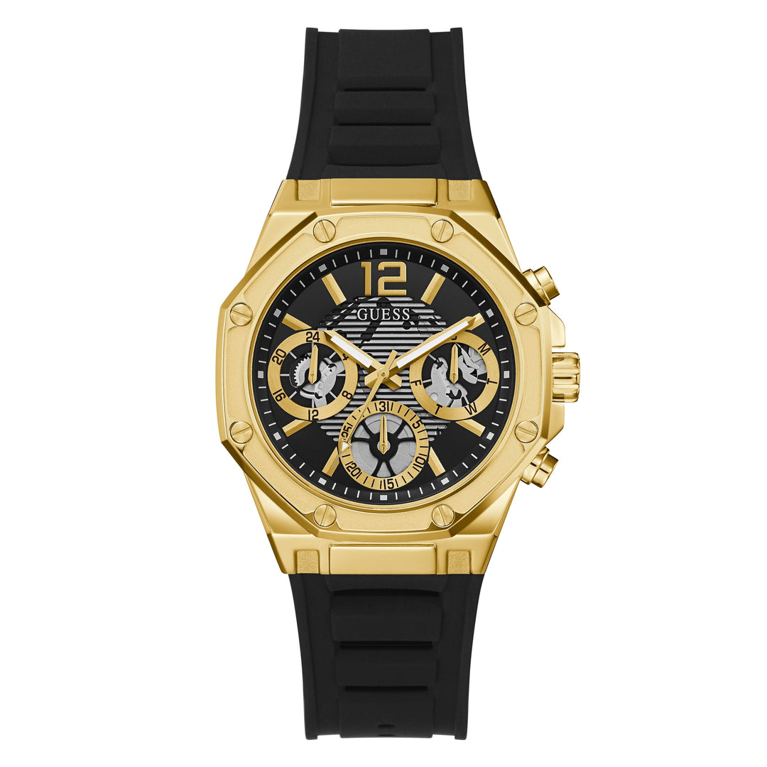Guess Women's Watch Gold Tone Case Quartz