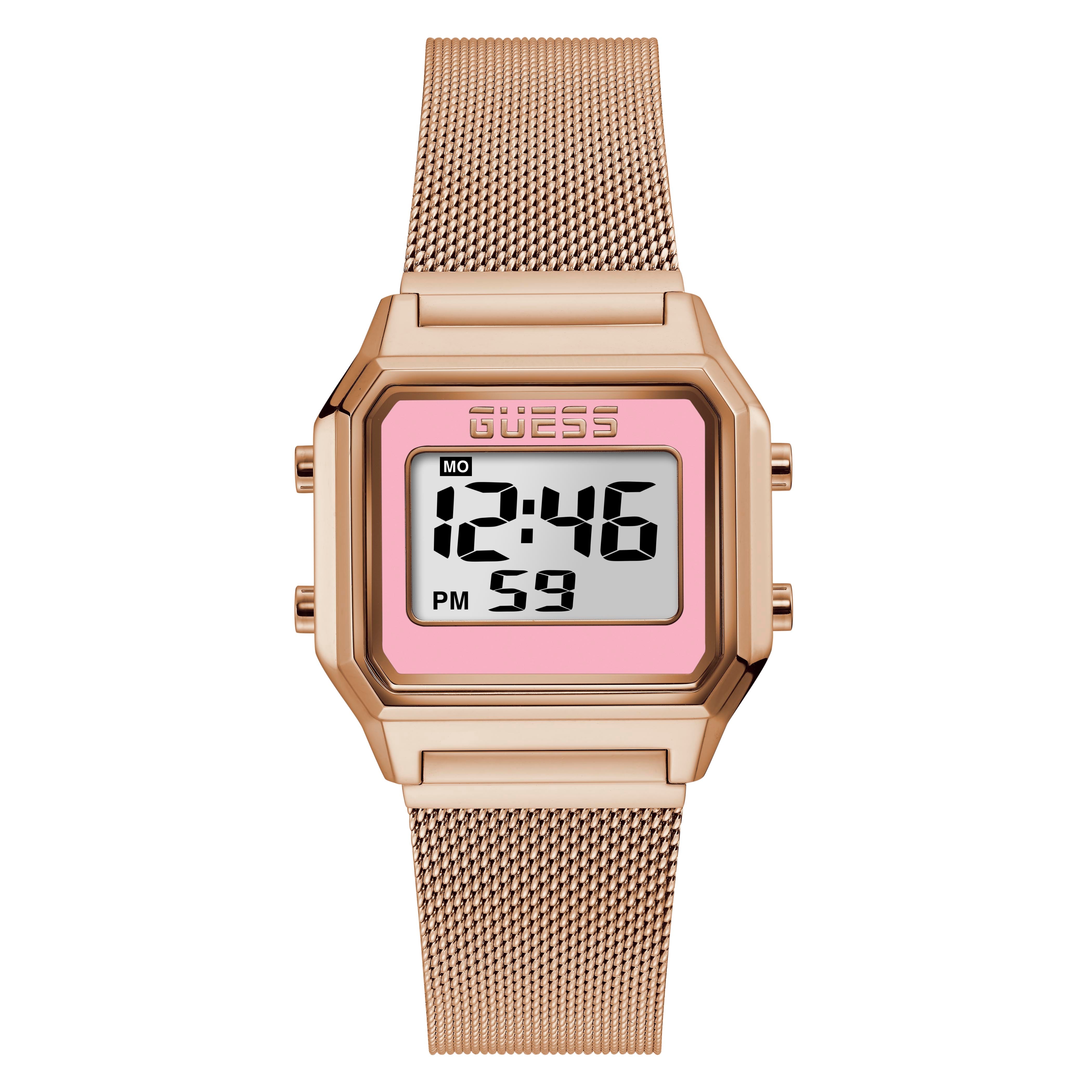 Guess digital clearance watch gold