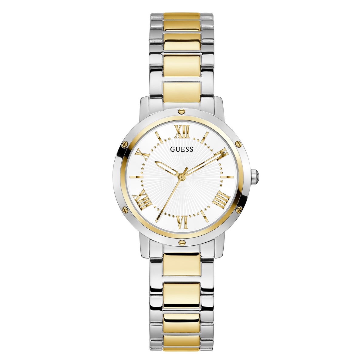Guess Women's Watch Gold Tone Case Quartz