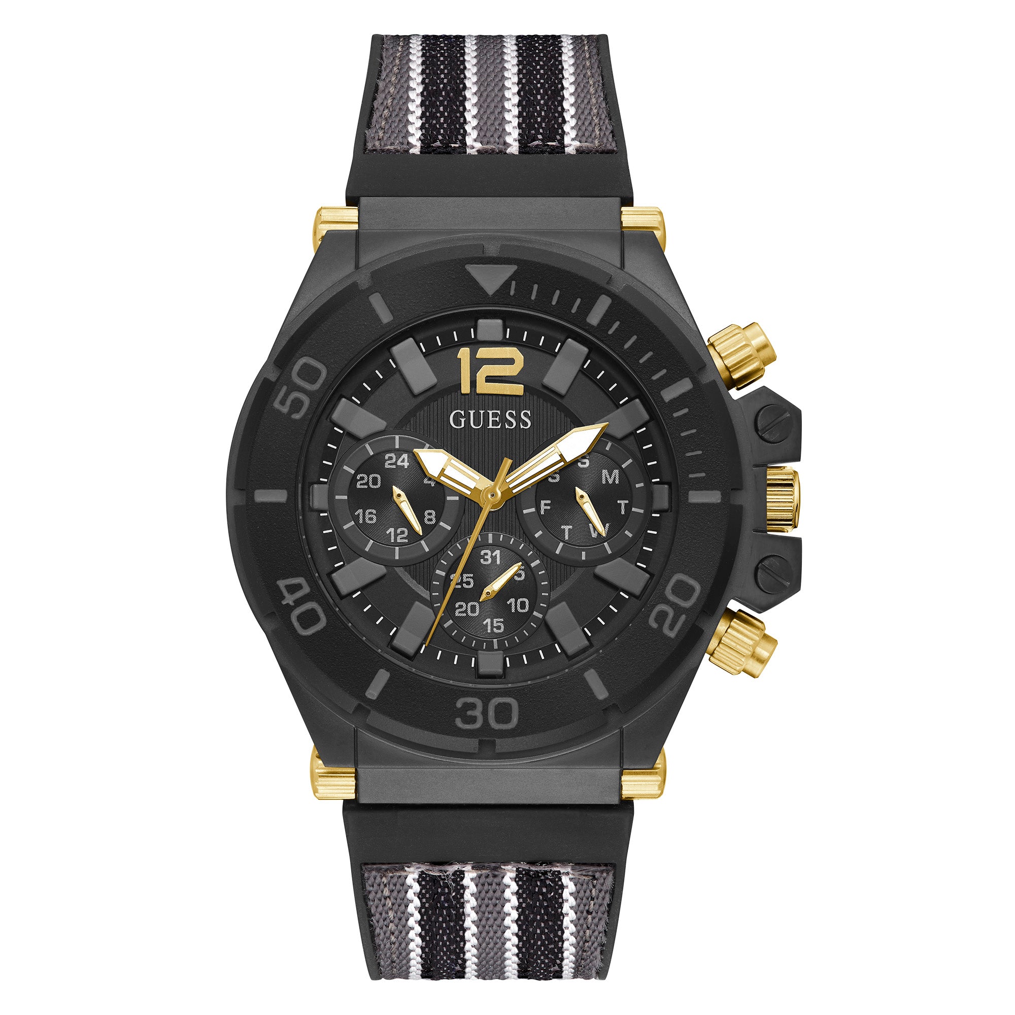 Black hotsell guess watch