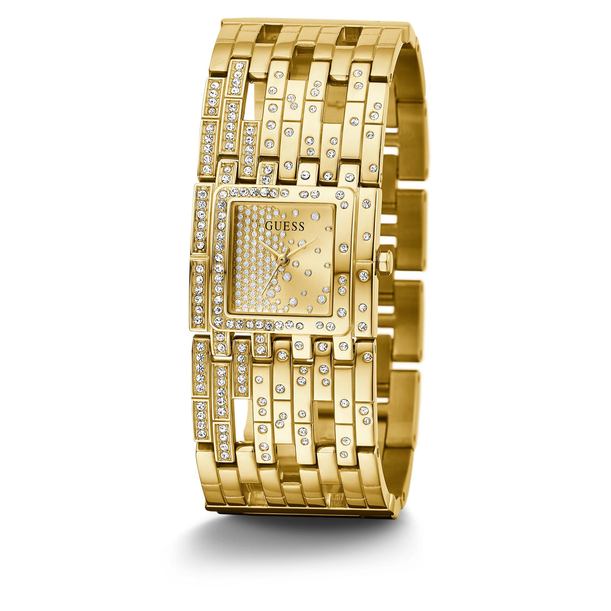 Guess Women's Watch Gold Tone Case Quartz