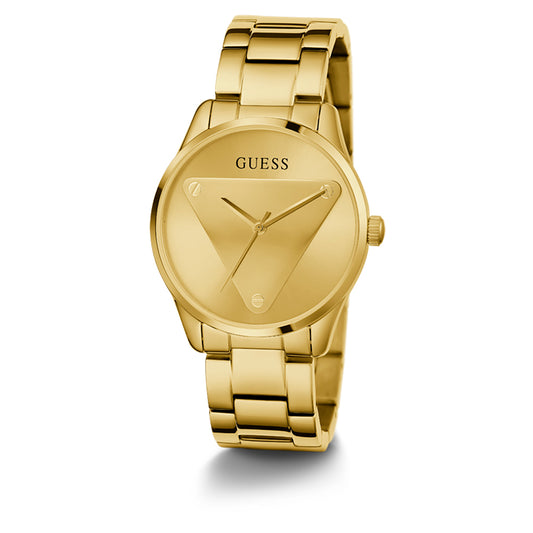 Guess Women's Watch Gold Tone Case Quartz