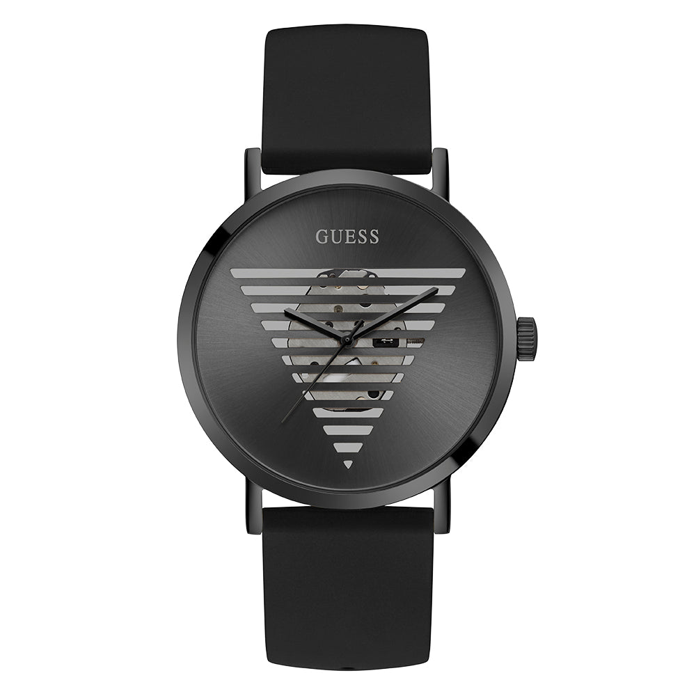 Guess Men's Watch Black Tone Case Quartz