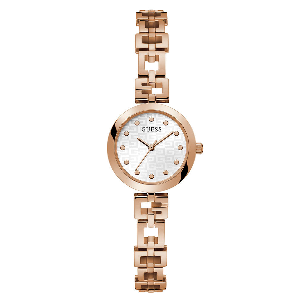 Guess Women's Watch Rose Gold Tone Case Quartz