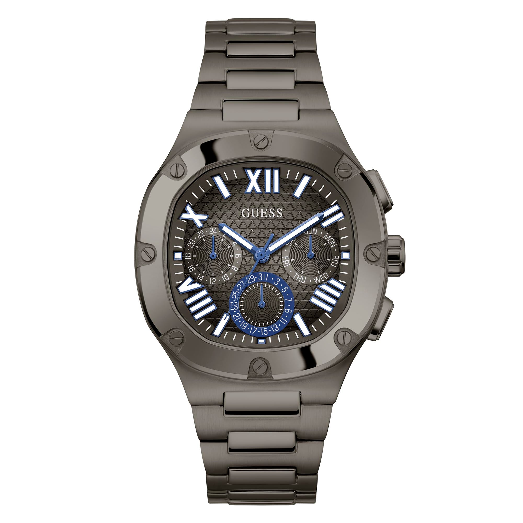 Mens watches gunmetal grey hot sale