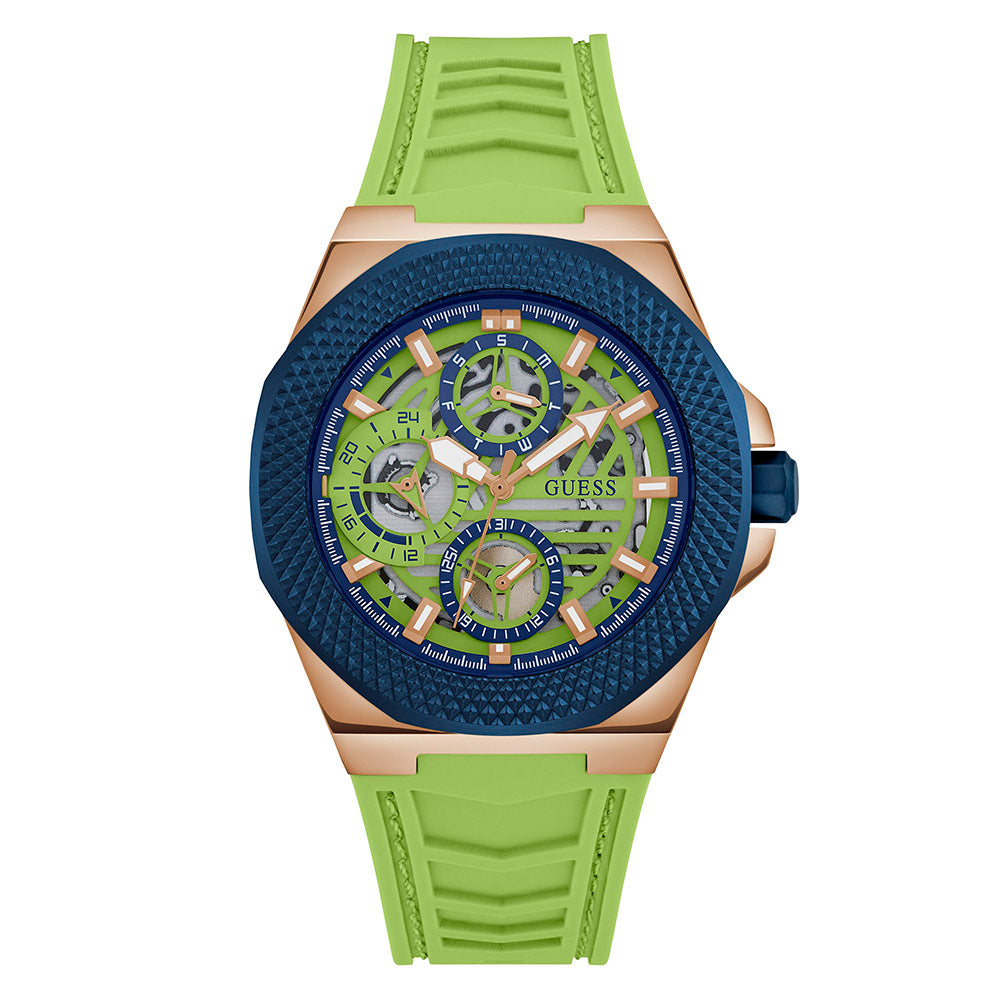 Guess Men's Watch Rose Gold Tone Case Quartz