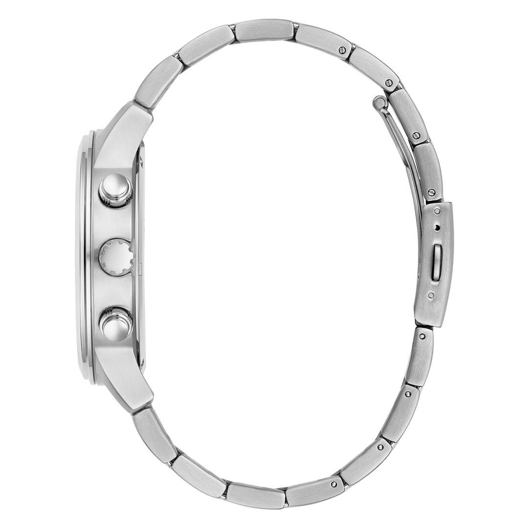 Guess Men's Watch Silver Tone Case Quartz