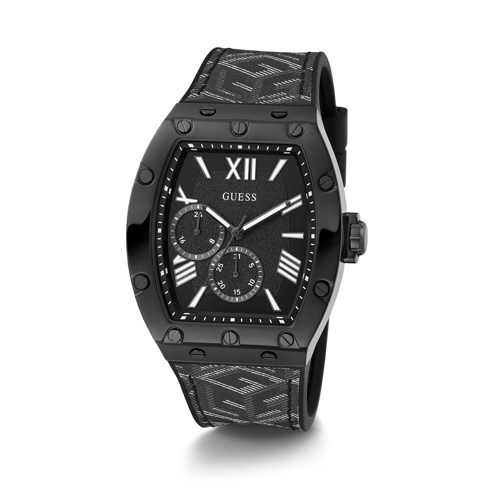 Guess Men s Watch Black Tone Case Quartz The Watch House