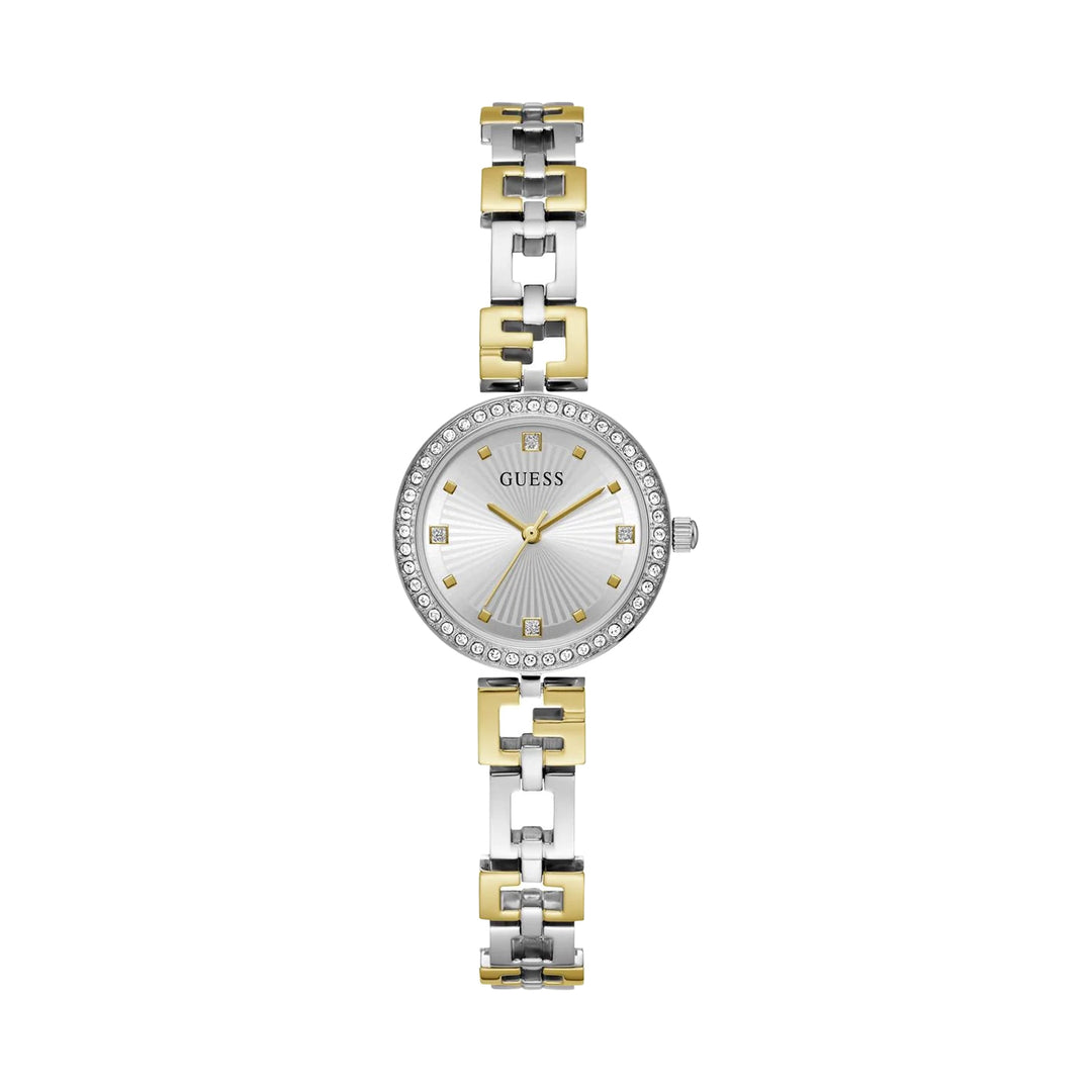 Guess Women's Watch Silver Tone Case Quartz