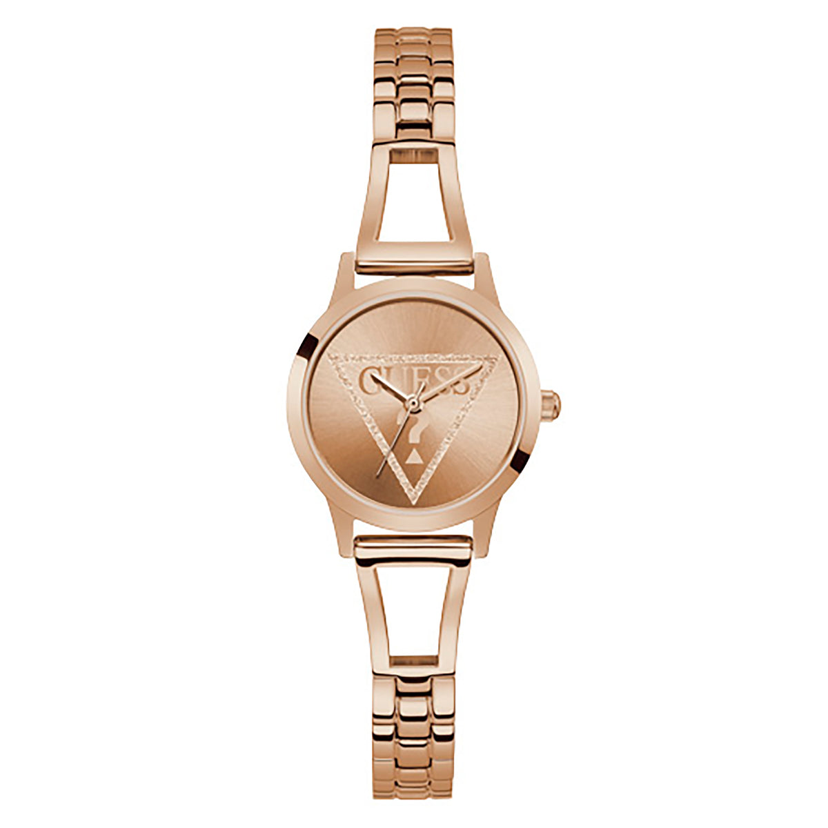 Guess Women's Watch Rose Gold Tone Case Quartz