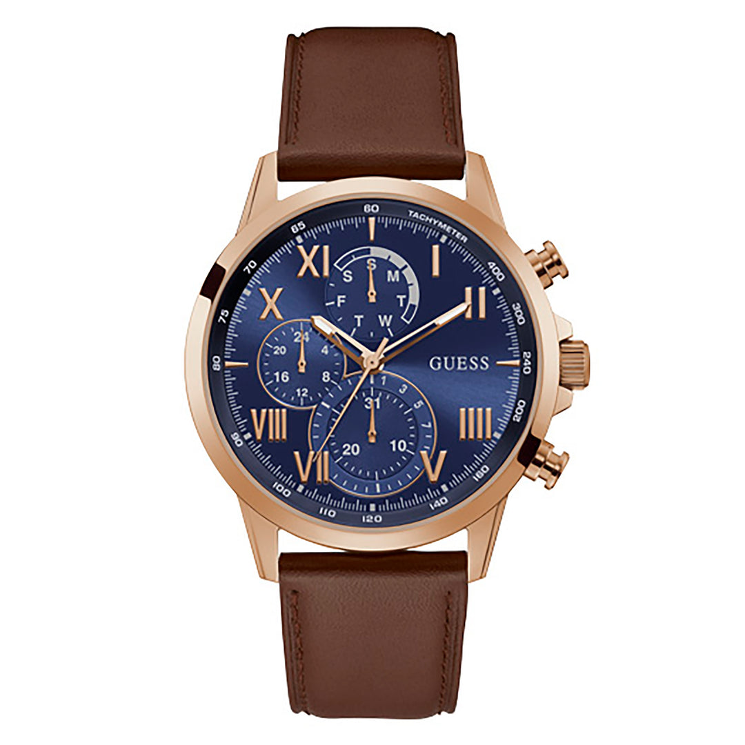Guess Men's Watch Rose Gold Tone Case Quartz