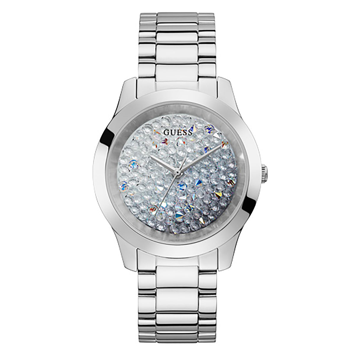 Guess Women's Watch Silver Tone Case Quartz