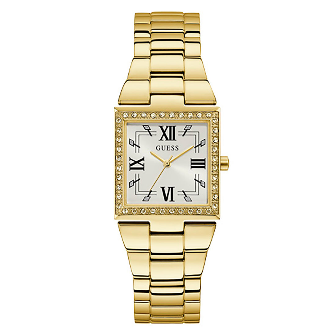 Guess Women's Watch Gold Tone Case Quartz
