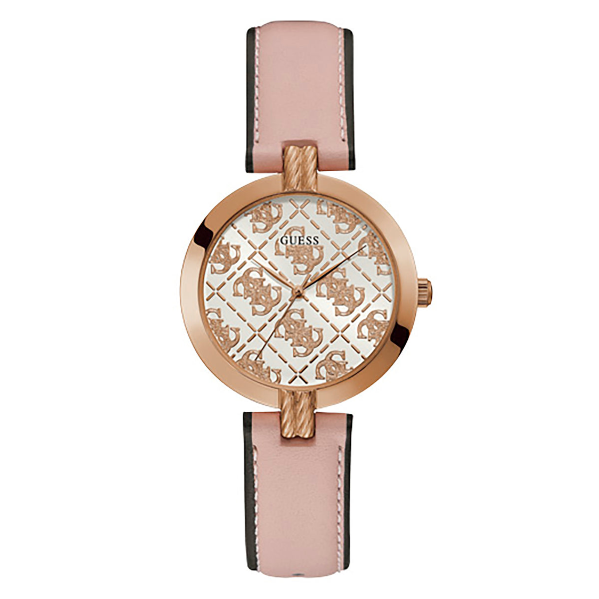 Guess Women's Watch Rose Gold Tone Case Quartz
