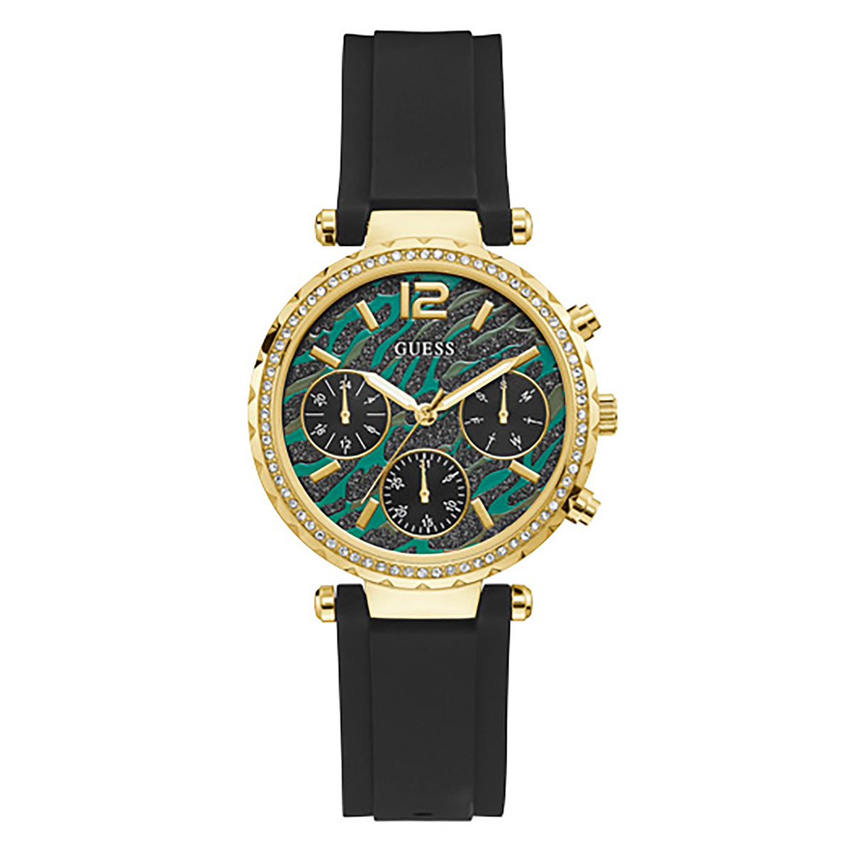 Guess Women's Watch Gold Tone Case Quartz