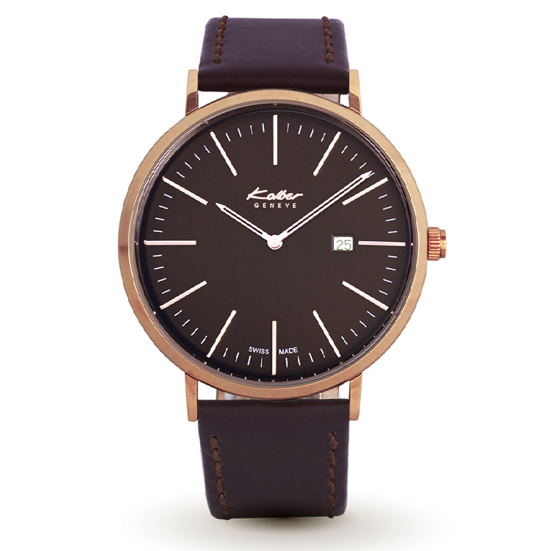 KOLBER Men's Les Classiques Dress Quartz Watch