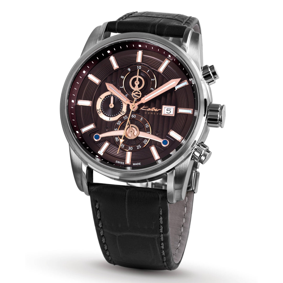 KOLBER Men's Les Sportives Fashion Quartz Watch