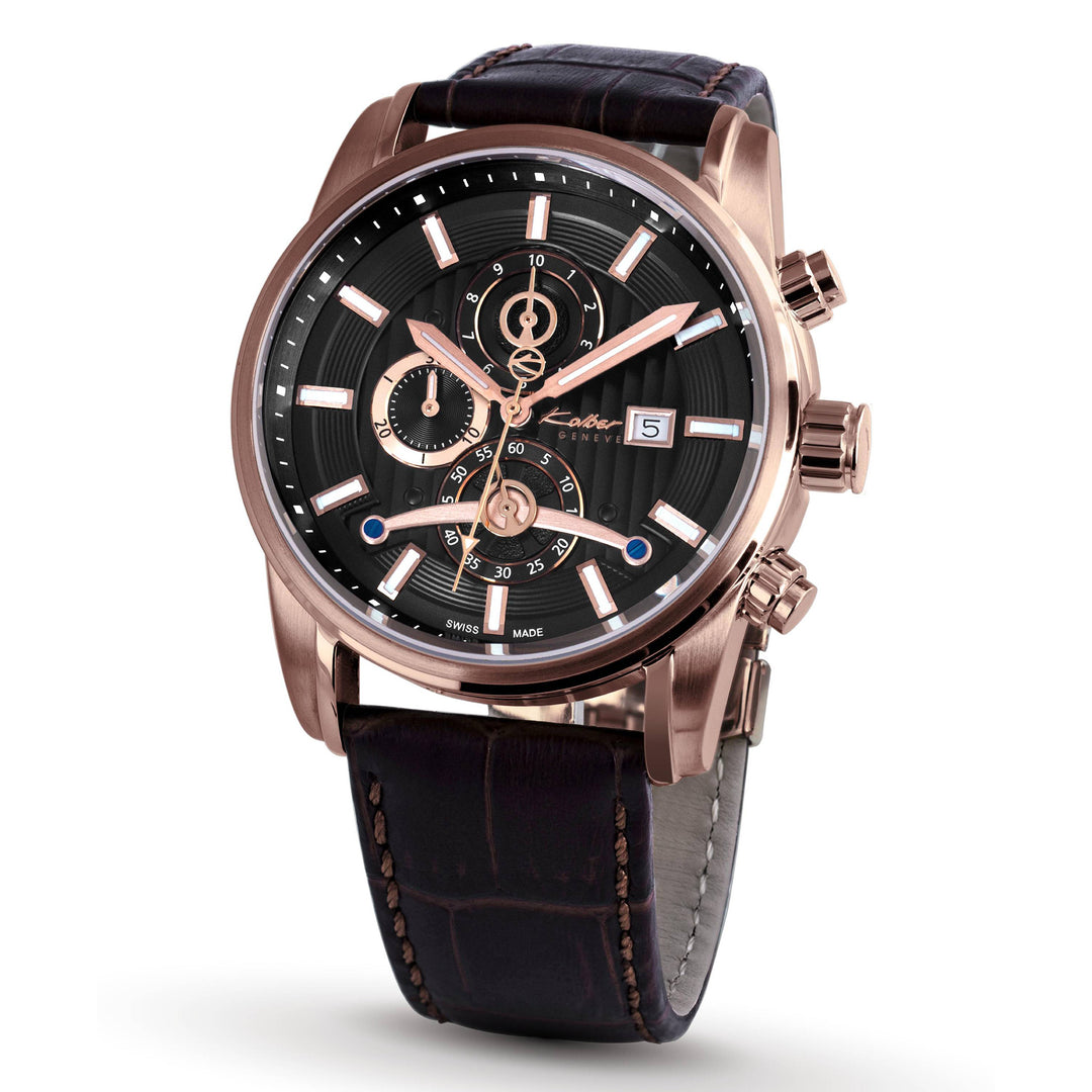 KOLBER Men's Les Sportives Fashion Quartz Watch
