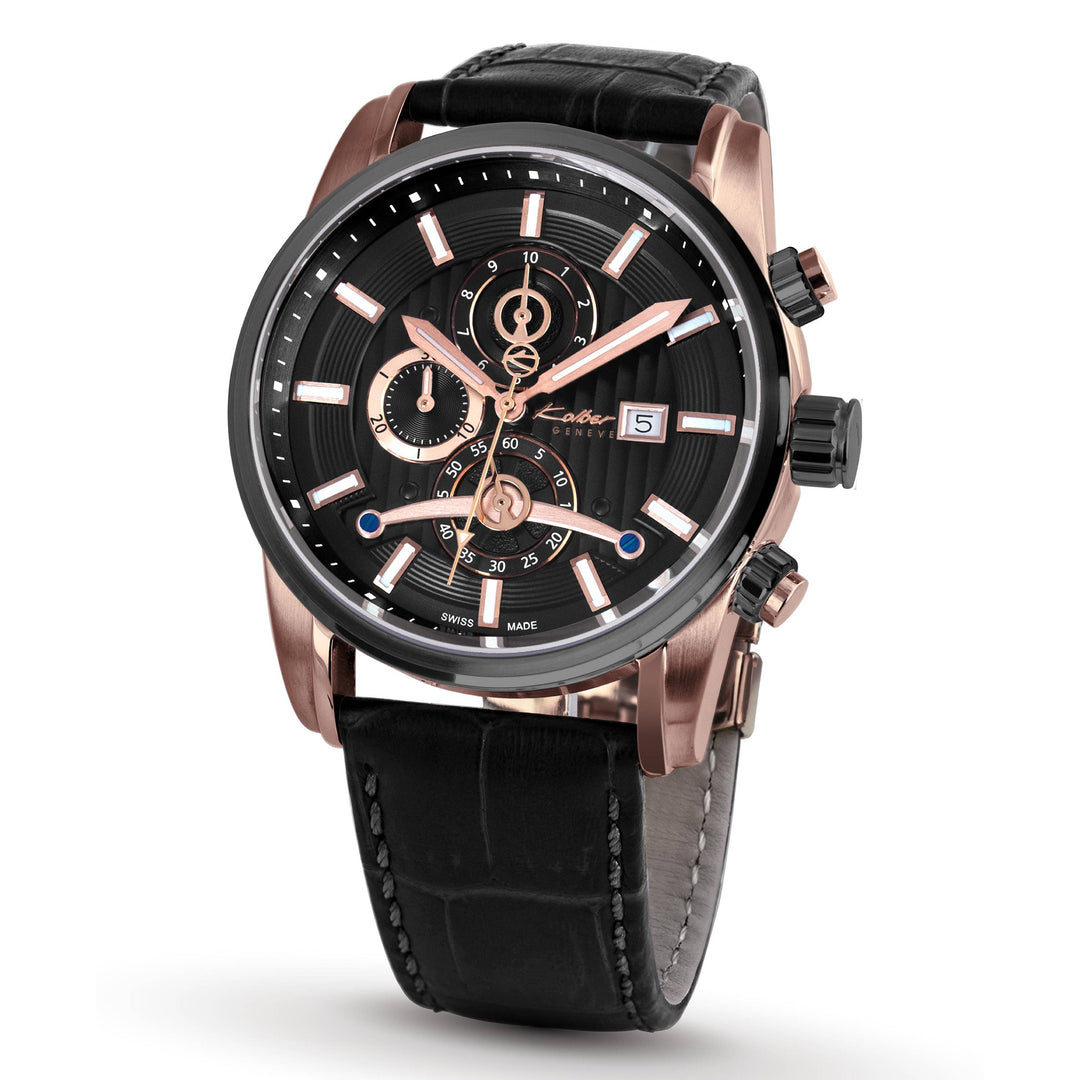 KOLBER Men's Les Sportives Fashion Quartz Watch