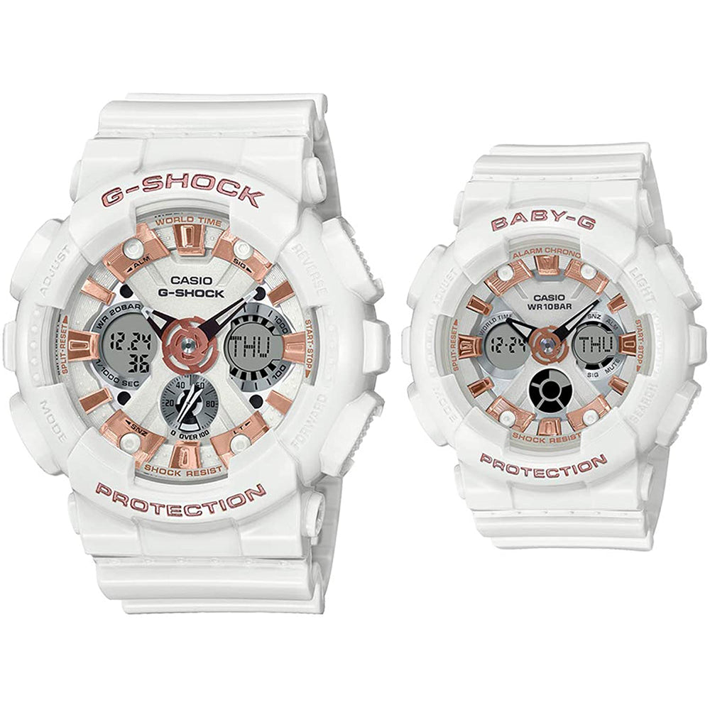 Casio G-Shock Pair Analog Digital Quartz Watch