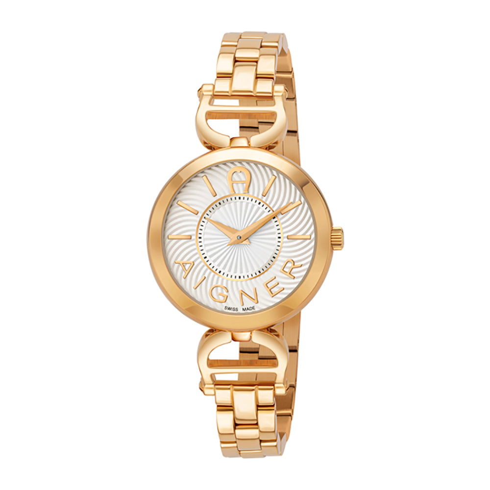 Aigner Chieti Ladies Steel Bracelet Silver Dial Watch | Ma24253C 
