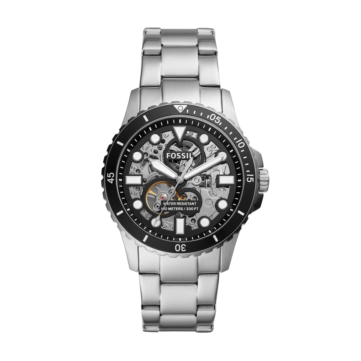 Fossil Autom Men's Watch Stainless Steel Metal Bracelet
