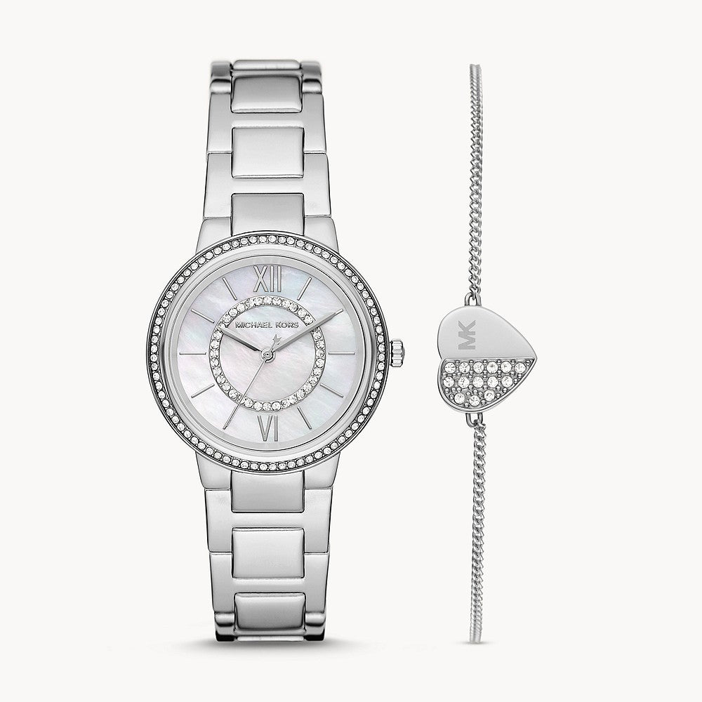 Michael Kors Gabbi Silver Stainless Steel Women's Watch - MK1033