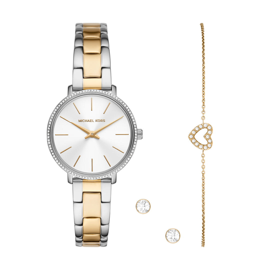 Michael Kors Set Women's Watch And Jewelry - MK1041