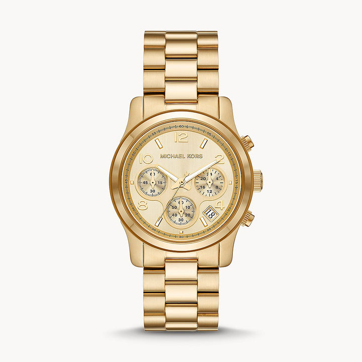 Michael Kors Runway Gold Stainless Steel Women's Watch - MK7323