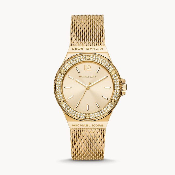 Michael Kors Lennox Gold Stainless Steel Women's Watch - MK7335