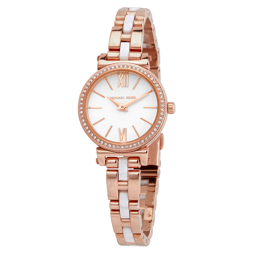 Michael Kors Analog Men's Watch Gold Plated Metal Bracelet - MK4347