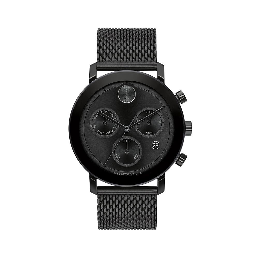 Movado watches women's black hotsell